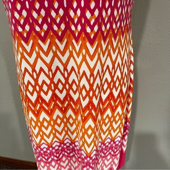 Jessica Howard geometrical print short sleeve dress - Picture 4 of 10